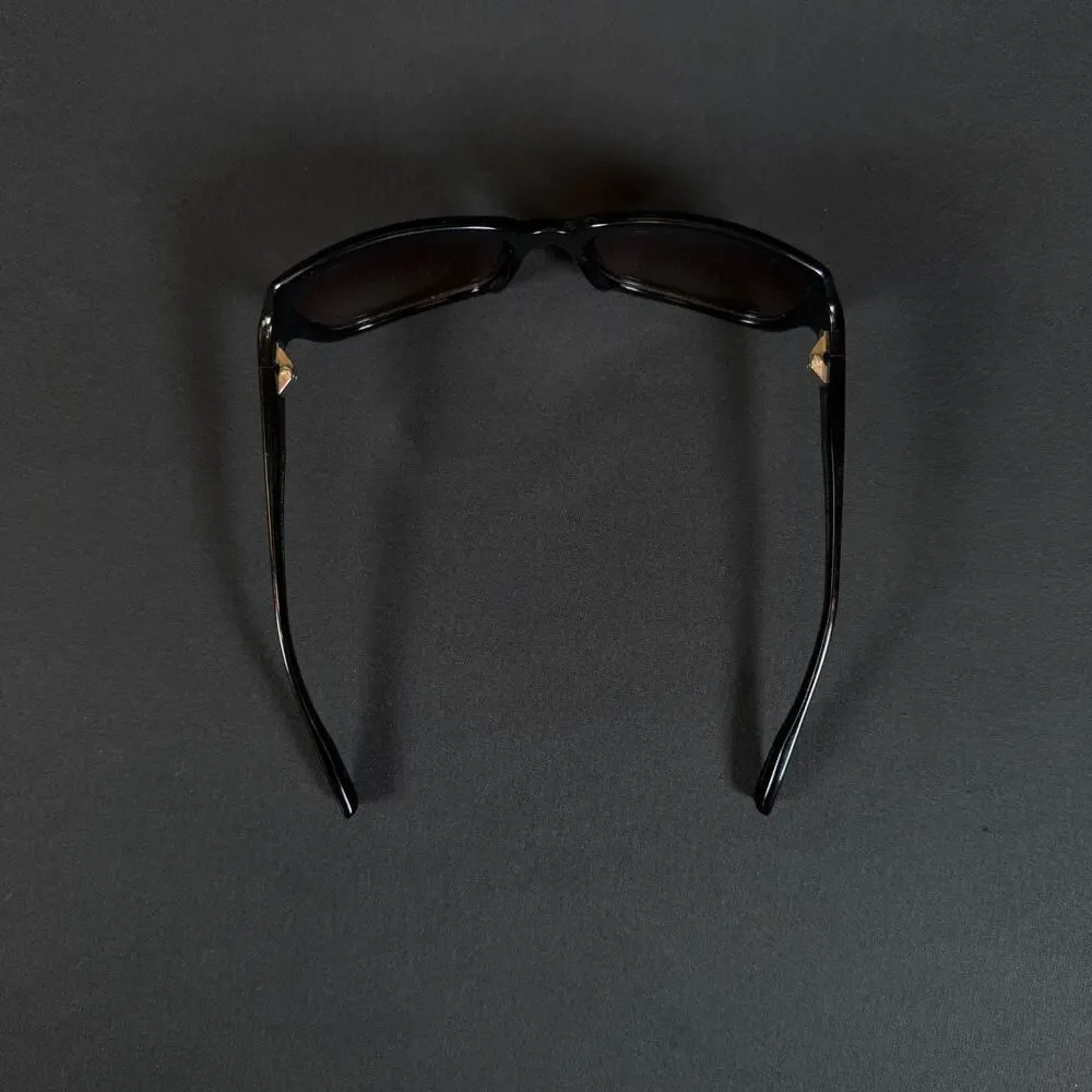 Oliver Peoples Dunaway 59 16-115 BK JAPAN Black Sunglasses Brown Lens